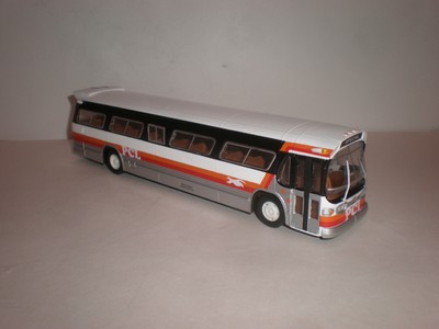 1/50 Corgi bus Fishbowl  PCL ''Pacific Coach Line'' custom painted