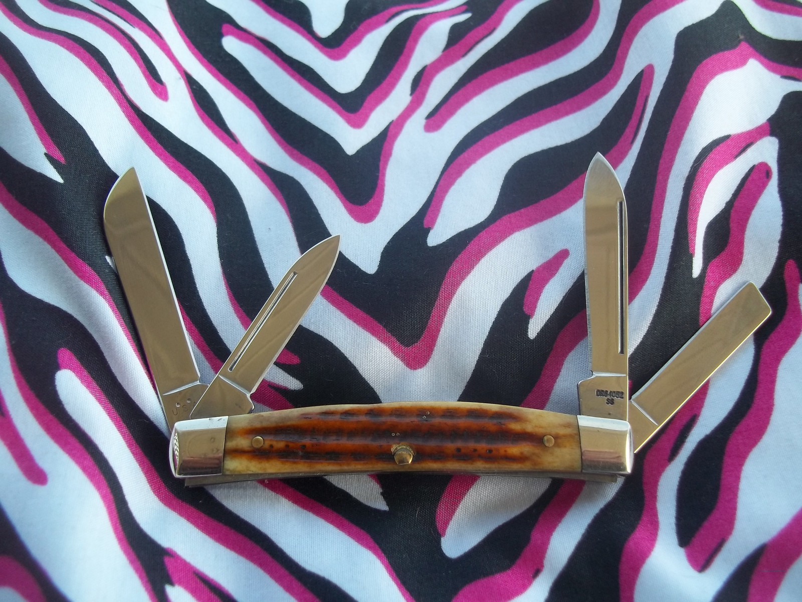 BONE HANDLE CASE XX CONGRASS POCKET KNIFE