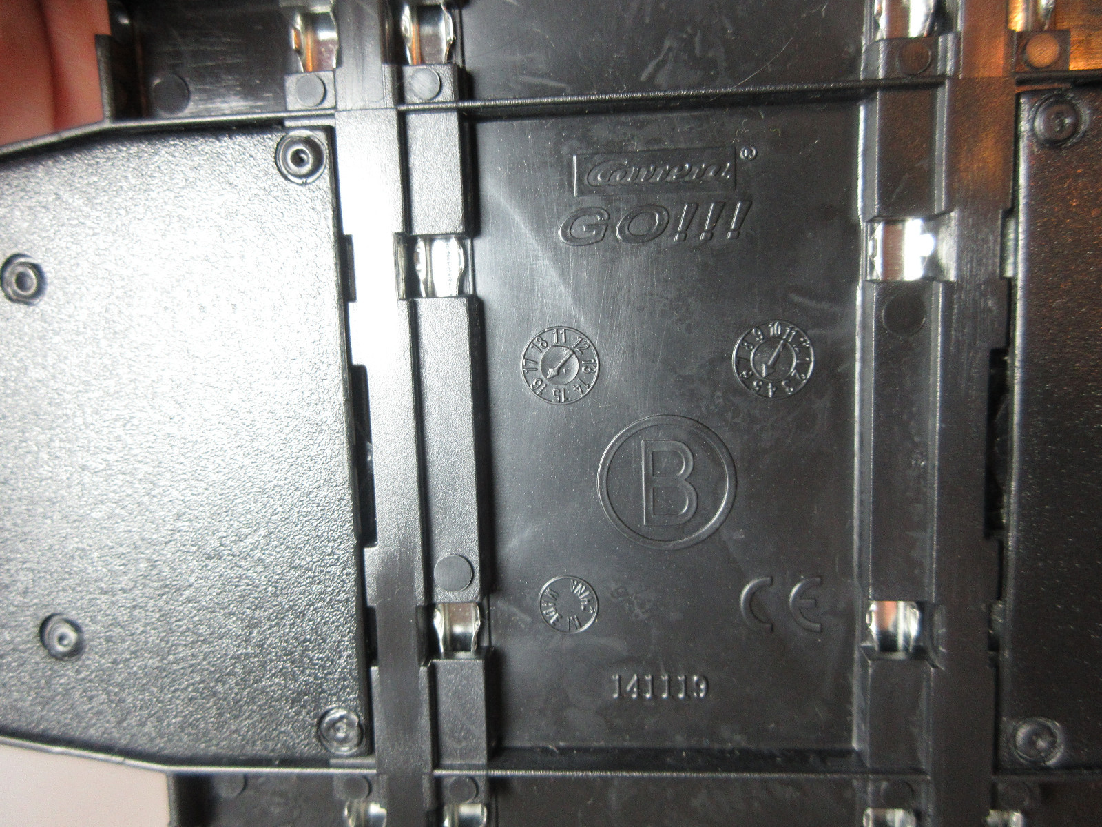 CARRERA GO 1:43 SCALE SLOT CAR STRAIGHT LAP COUNTER 141119 TRACK GT CONTEST