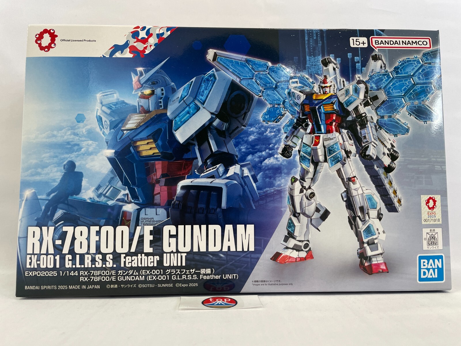 EXPO2025 GUNDAM NEXT FUTURE PAVILION RX-78F00/E EX-001 Glass EXPO2025 GUNDAM NEXT FUTURE PAVILION RX-78F00/E EX-001 Glass