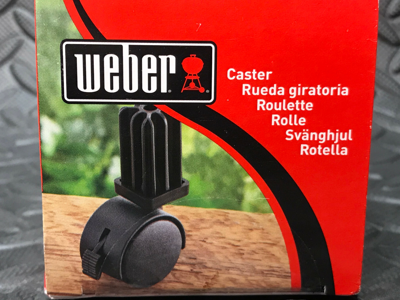 Weber BBQ Grill Replacement Caster Wheel Insert - Spirit, Genesis Silver & Gold