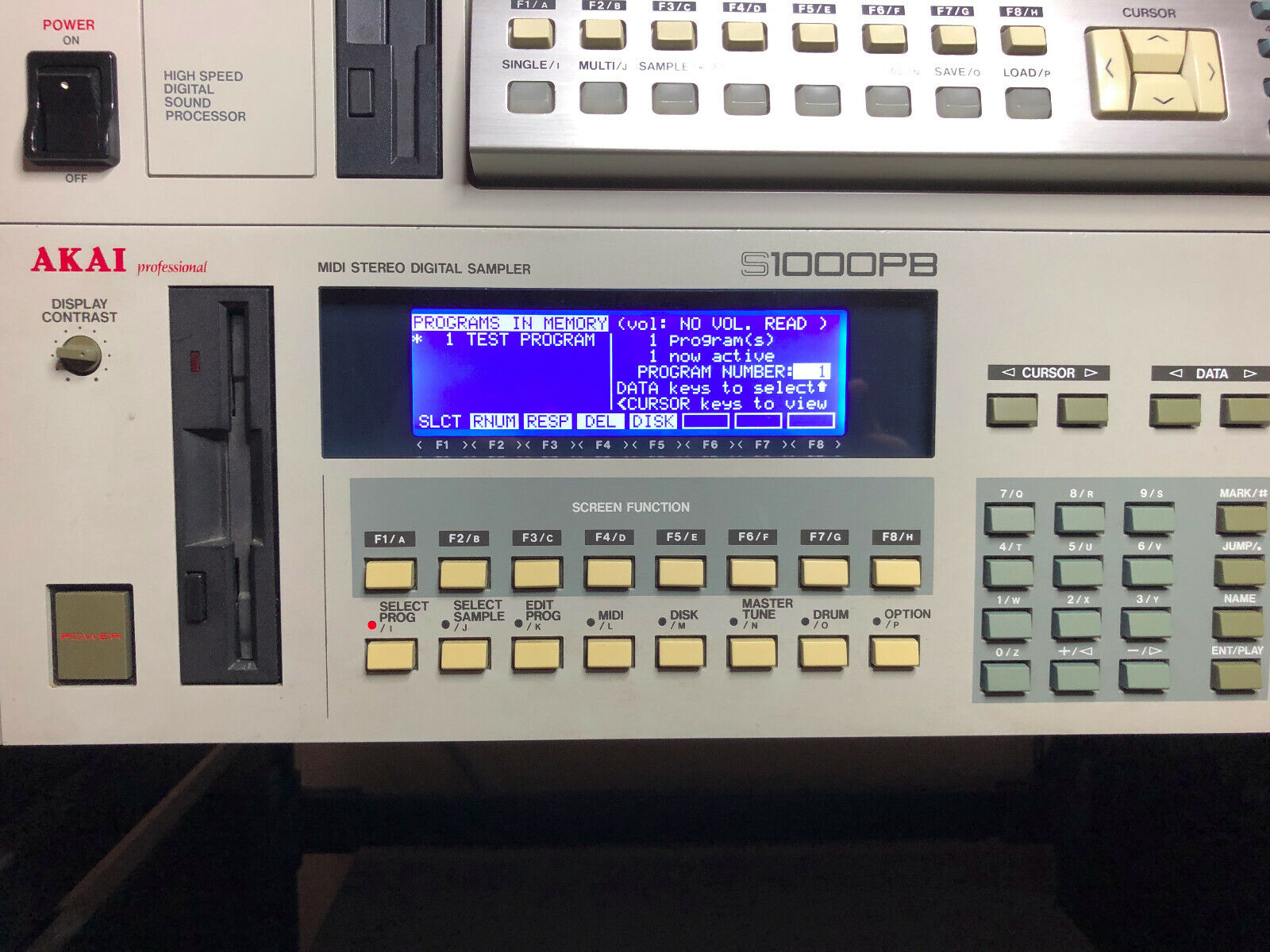 AKAI S1000 S1100 アカイサンプラー コントラスト ノブ パーツ AKAI S1000 S1100 アカイサンプラー コントラスト ノブ パーツ