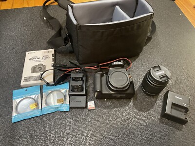 Canon EOS Rebel T6 DSLR Camera & EOS 18-55mm f/3.5-5.6 IS STM Lens Bundle