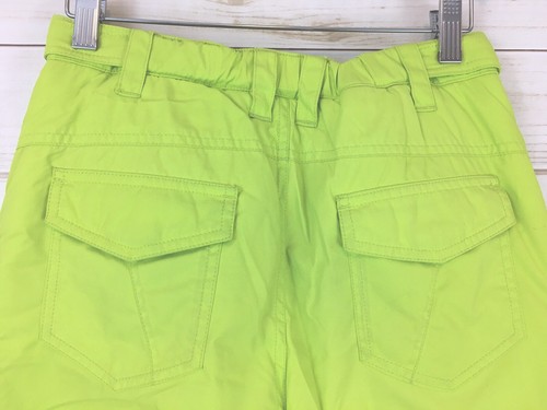 L.L. Bean Youth Neon Yellow/Green Thinsulate Snowboard/Ski Pants. Size 12