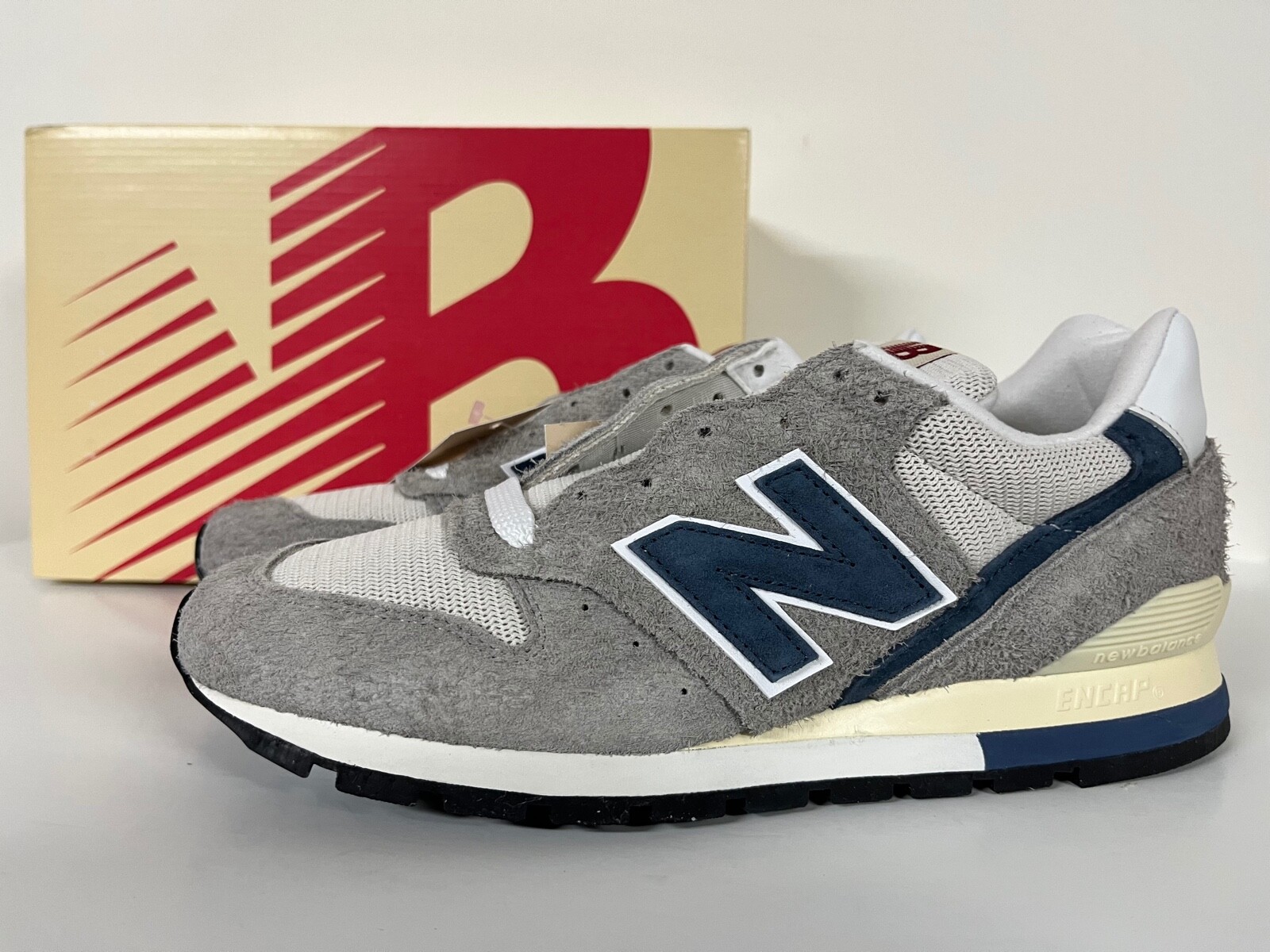 New Balance 996 Grey Day Blue White Made in USA U996TE New Balance 996 Grey Day Blue White Made in USA U996TE