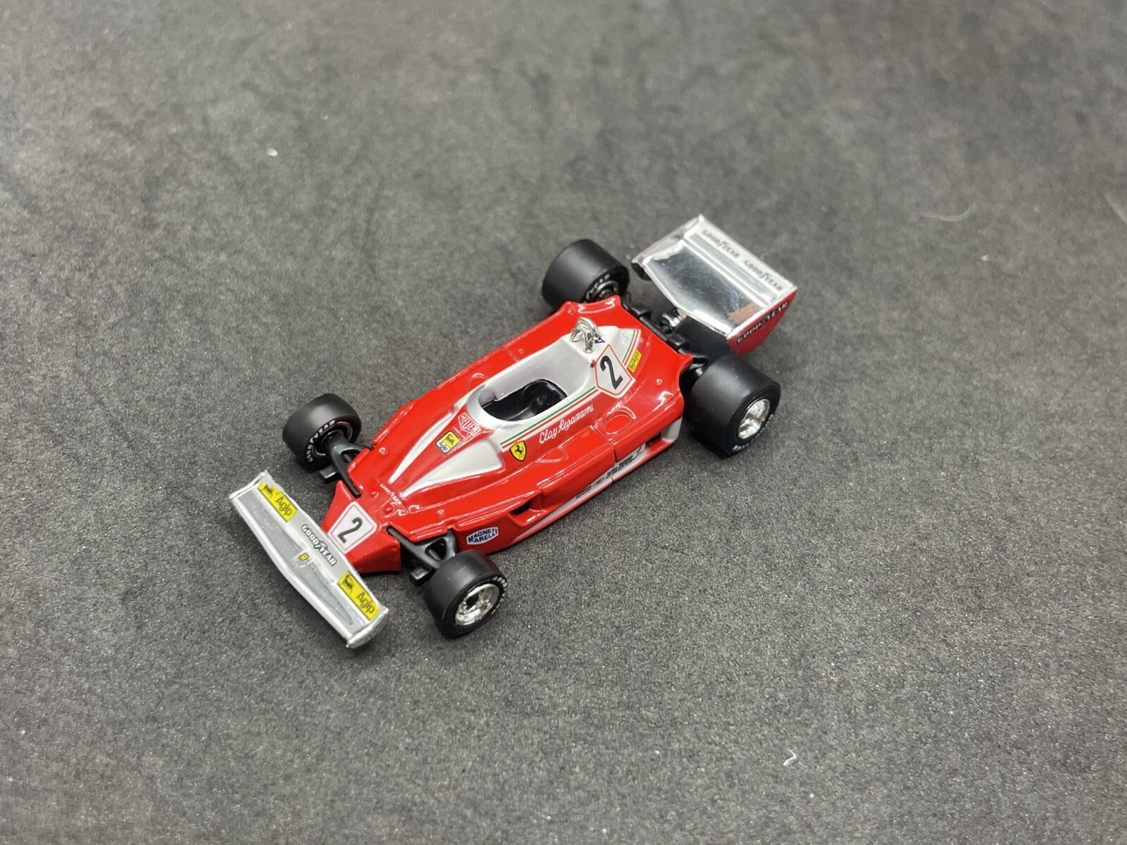 Kyosho 1/64 Ferrari F1 collection1 312 T2 #2 C.Regazzoni