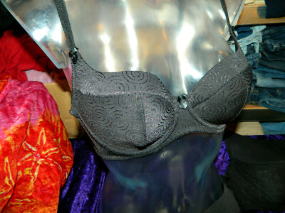 *GORTEKS* modischer Push-Up-BH / gepolsterter Bügel-BH Gr 75 H - Spiral-Muster !