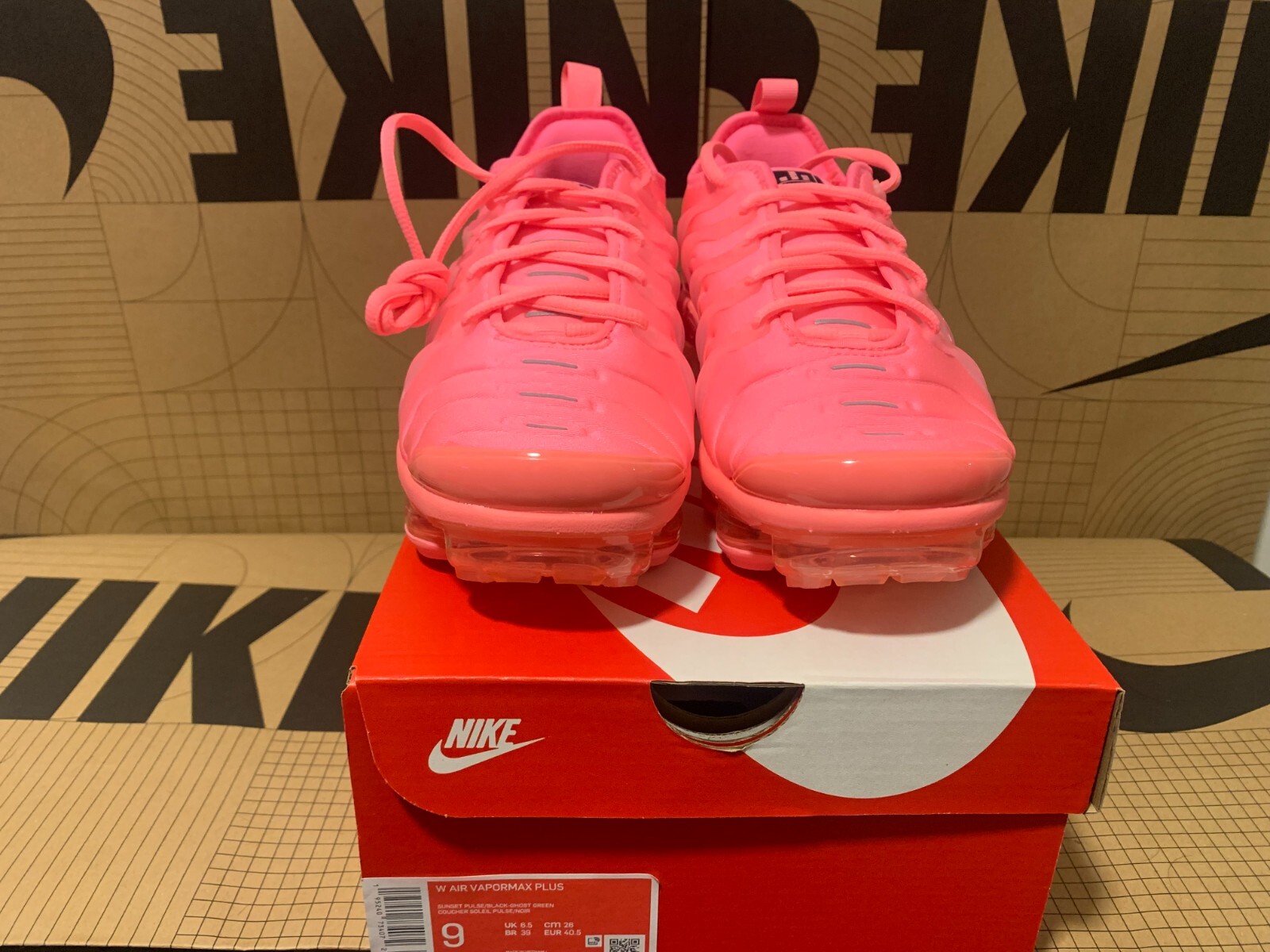 Pre-owned Nike Air Vapormax Plus Pink Sunset Pulse Bubblegum Dm8337-600 Womens Sz 5.5-11.5