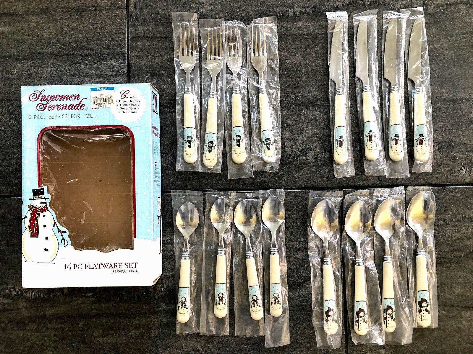 Silverware 16-pc Set~meiwa~box~holiday Utensils