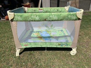 fisher price rainforest portacot