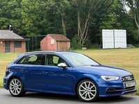 2015 [65] AUDI S3 2.0 TFSI QUATTRO MANUAL 5DR BLUE SPORTBACK HATCHBACK