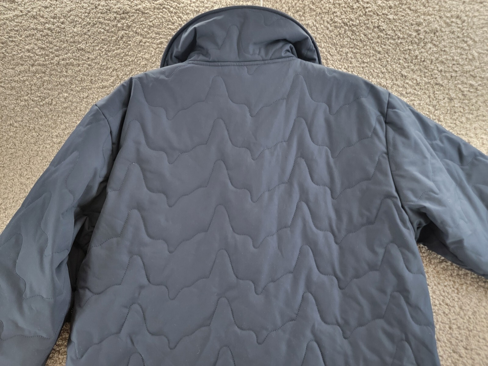 Bass Outdoor Quilted Long-Sleeve Jacket Women M Navy Blue - Picture 6 of 14
