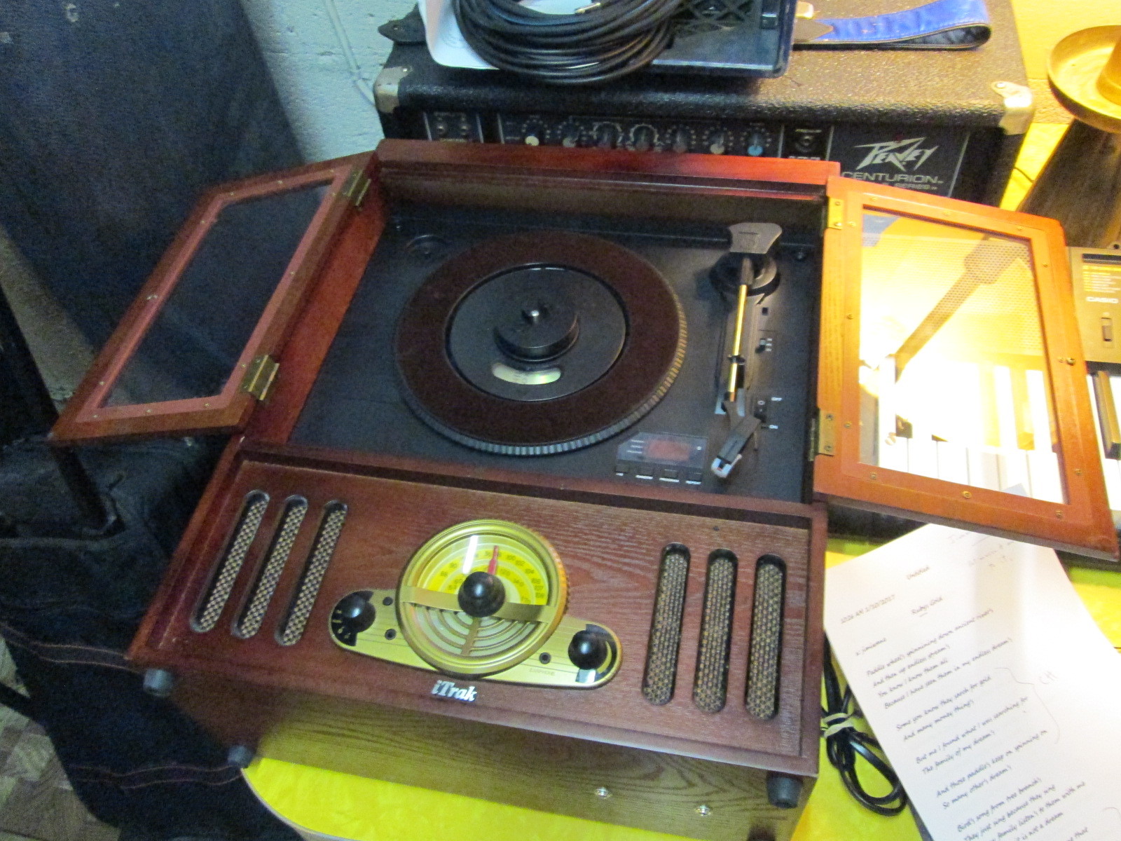 iTRACK Radio / Record / Cassette / CD / player LOCAL ONLY