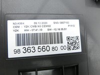 Opel Crossland X D75 20-24 1,2 96KW Kombiinstrument Tacho Opel Crossland X D75 20-24 26.02.2021 983635608000 gebraucht Vorschau 7