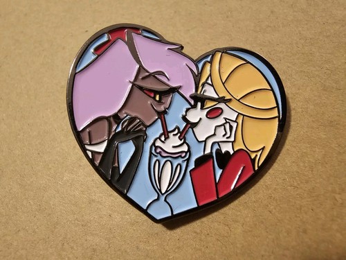Hazbin Hotel Vaggie(ヴァギー)ピンズ Hazbin Hotel Charlie Xox Vaggie Enamel Pins - Individual or