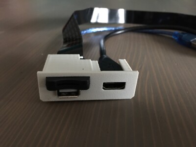 Amiga 1200 trapdoor, backdoor expansion HDMI, MicroSD, USB for Pistorm32 Rpi3A,B