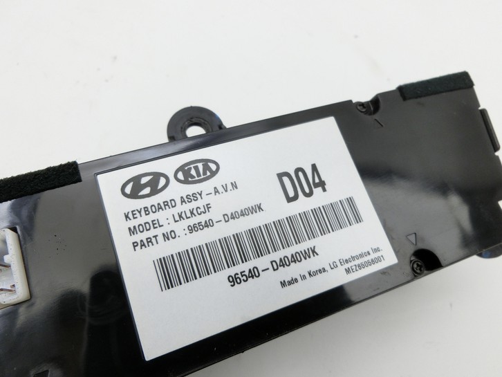 KIA Optima JF K5 15-20 Bedienteil Bedienelement für Radio Infotainment KIA Optima JF K5 15-20 18.08.2017... Vorschau 4