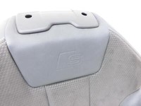 Audi A5 F5 16-19 5T Sitzbezug Rückenpolster Links Vorne für Fahrer Sitz beheizt soul schwarz/felsgrau S-Line Audi... Vorschau 4