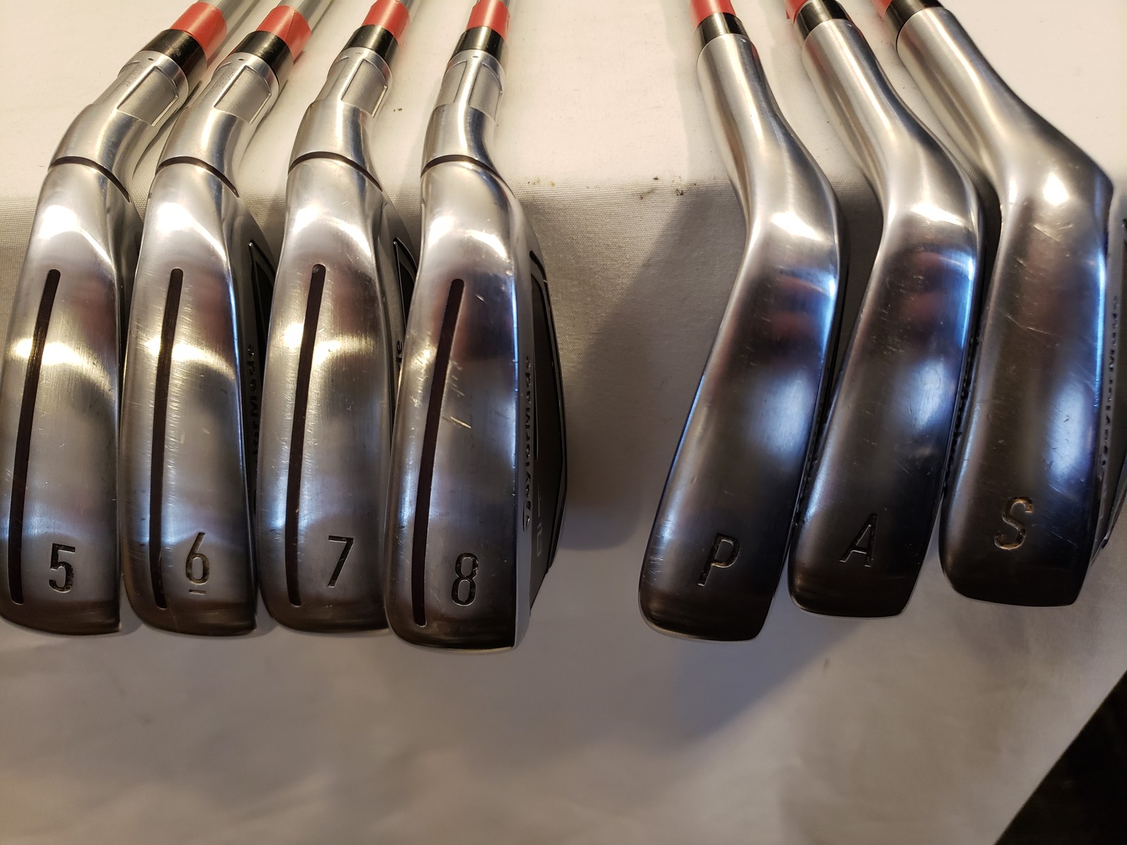 Used TaylorMade Qi 2025 Iron Set (5-8, PW, AW, SW) 7 Irons Graphite Ladies