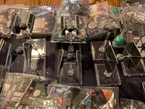 Huge 35 Ship Star Wars X-Wing Miniatures Game 1.0 Lot Collection