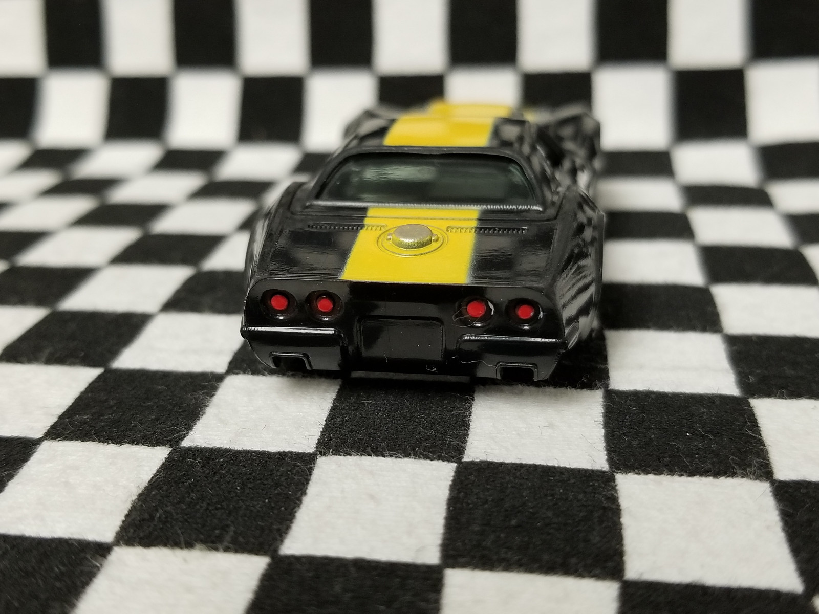 Black & Amber AF Xtras A/P A Production Corvette - AFX, TOMY, Auto World