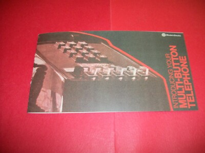 Western Electric 2564 & 2565 Multi-Button User Guide (S1B 2474)