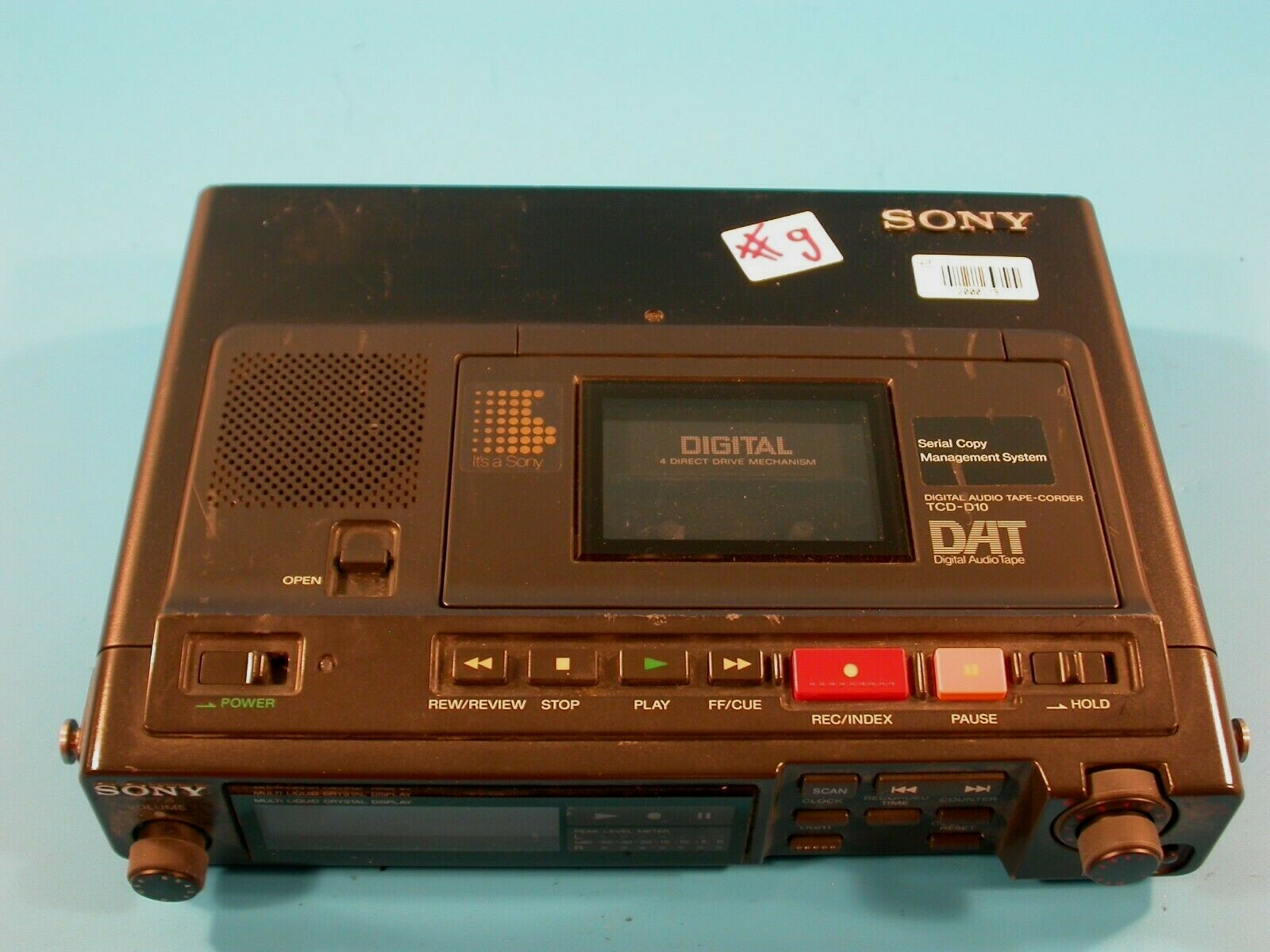 SONY TCD-D10 Digital Audio Tape - for Repair - Worlwide Free