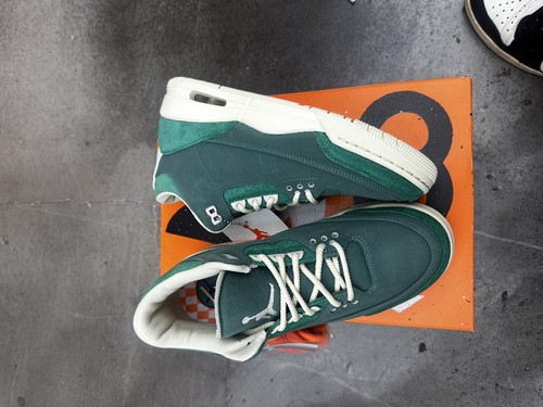 Pre-owned Jordan Nina Chanel Abney X Air  3 Retro Sp Bicoastal W 5-16.5 3.5-15 Men Rare In Green