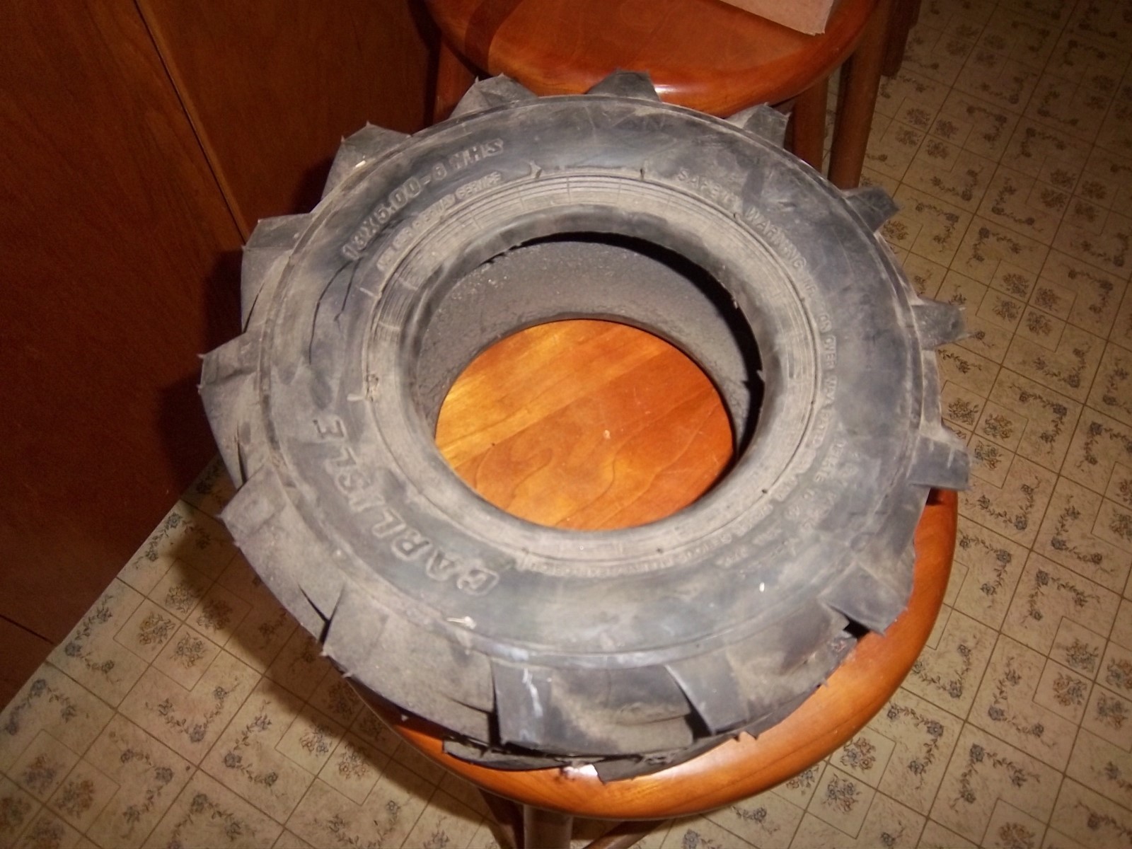 TROY BILT TILLER TIRE 5100201 NOS 13X500-6 NHS CARLISLE OEM