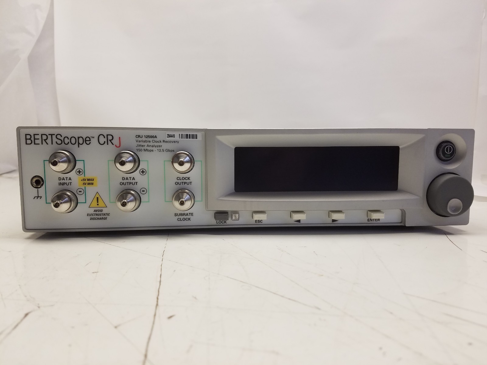 BertScope CRJ 12500A Variable Clock Recovery Jitter Analyzer by SyntheSys
