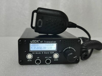 uSDR uSDX 10/15/17/20/30/40/60/80m 8 Band SDR All Mode HF SSB QRP Transceiver