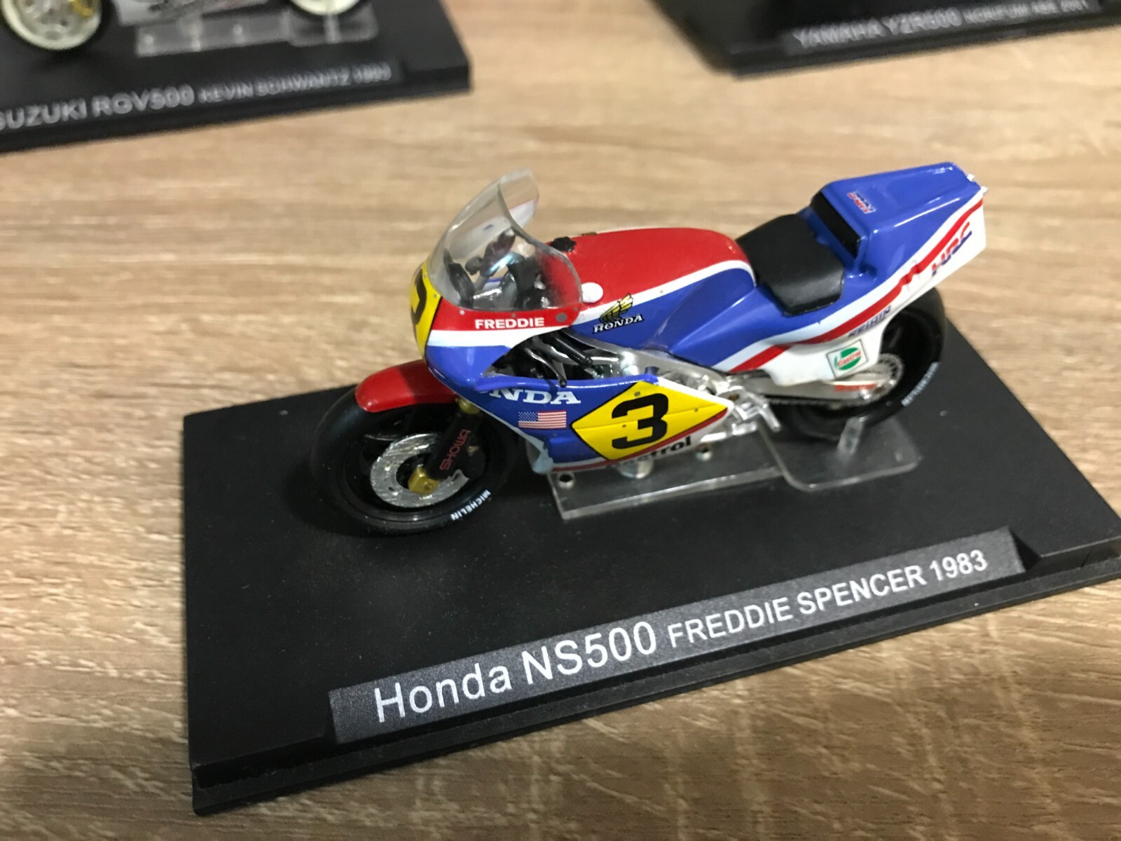 【未開封】＃３ 1983 1/12 ホンダ NS500 フレディ スペンサー Yahoo!オークション - ホンダ NS500 WGP1983＆フレディ