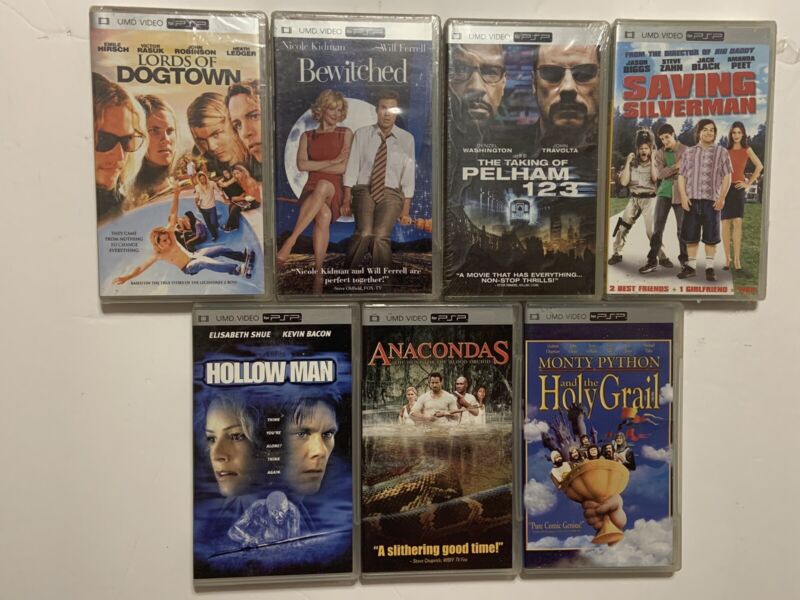 UMD Video for Sony PSP Lot of 7 Movies