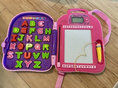 LeapFrog Mr. Pencil's ABC Backpack Explore Phonics And Letter Writing Age 3+ 