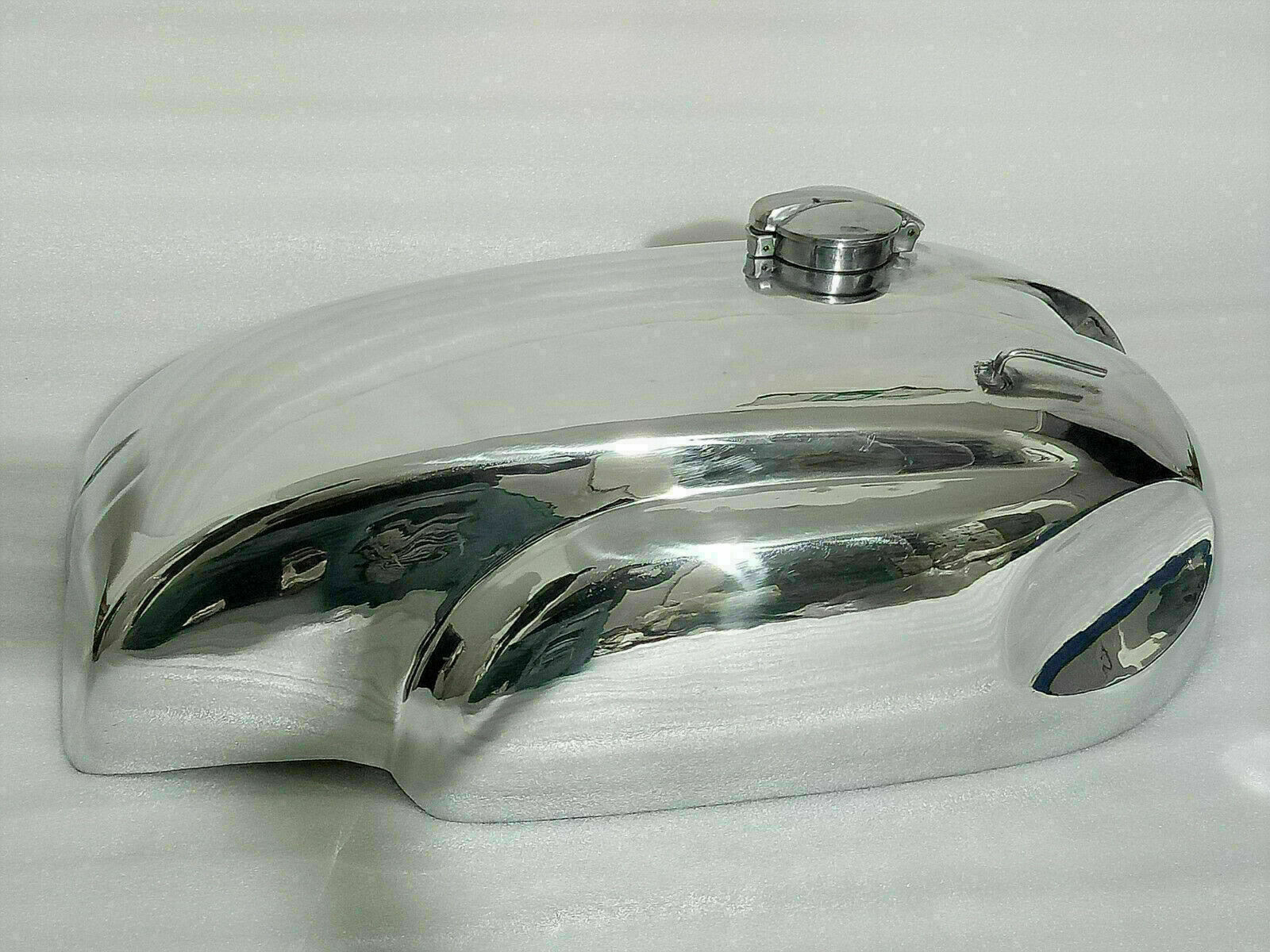 Fits For Norton Mini Manx Style Alloy Fuel Gas Petrol Tank With Cap