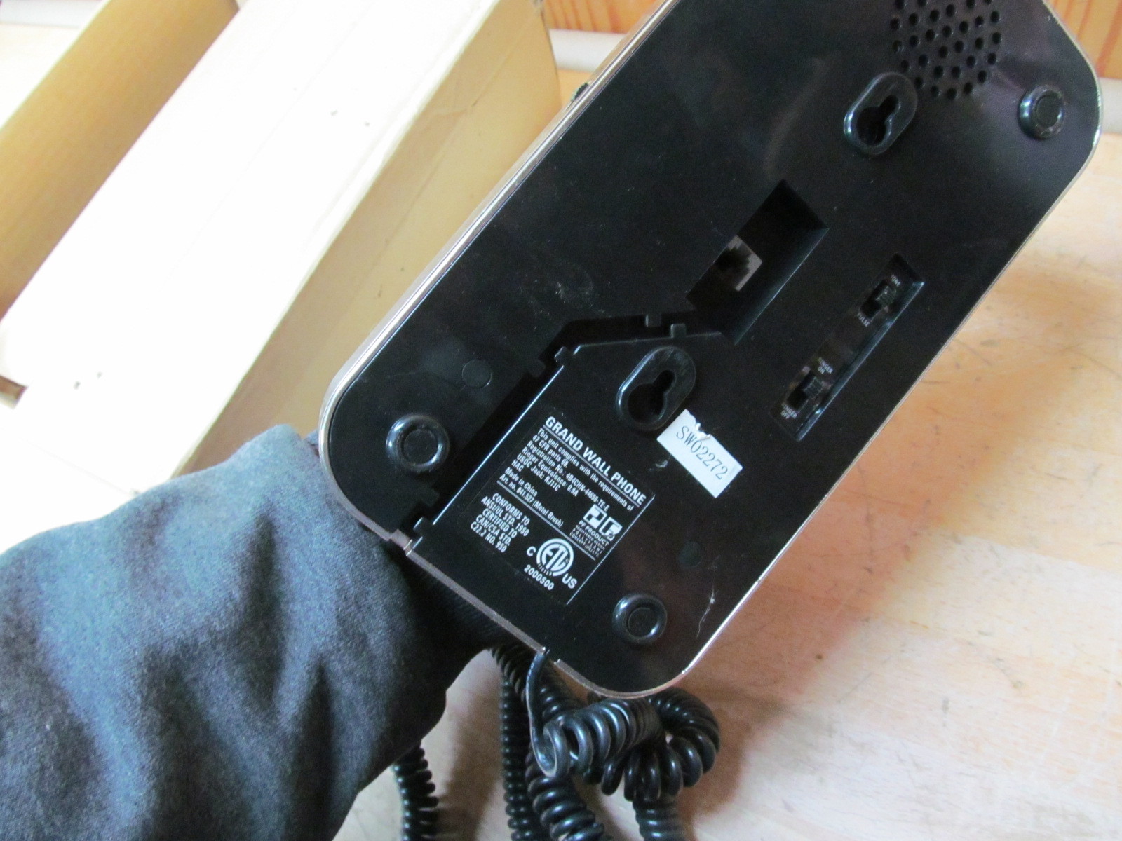 Grand Wall Phone – Push Button Retro Faux Rotary Pottery Barn