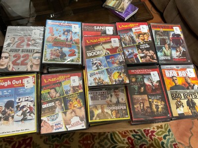 LOT of 30+BRAND NEW Sealed LAUGH OUT LOUD Movies & Res Evil, & Action Movies!!!!