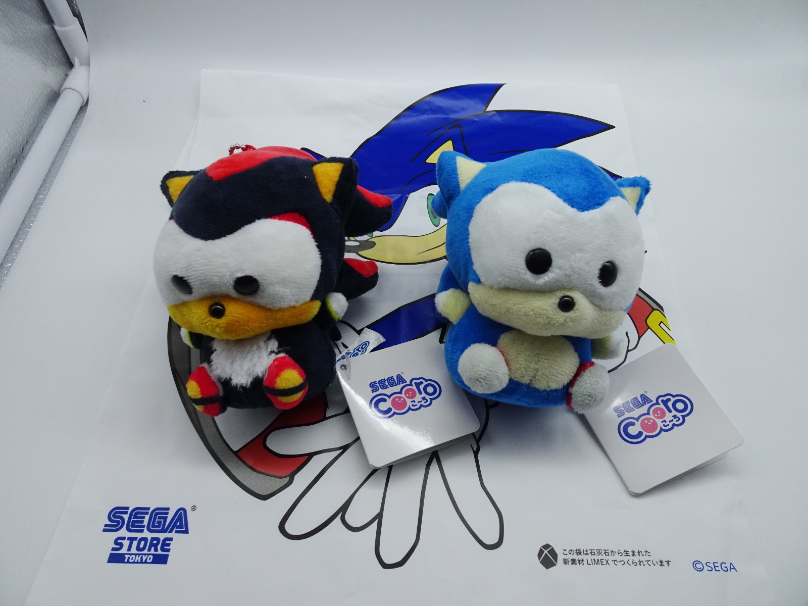 シャドウとソニック　マスコット4個セット　SONIC＆FRIENDS cooro シャドウとソニック マスコット4個セット SONIC＆FRIENDS cooro