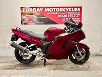 HONDA CBR1100XX SUPER BLACKBIRD IN RED 97 P REG CARB MODEL 200 MPH SPEEDO