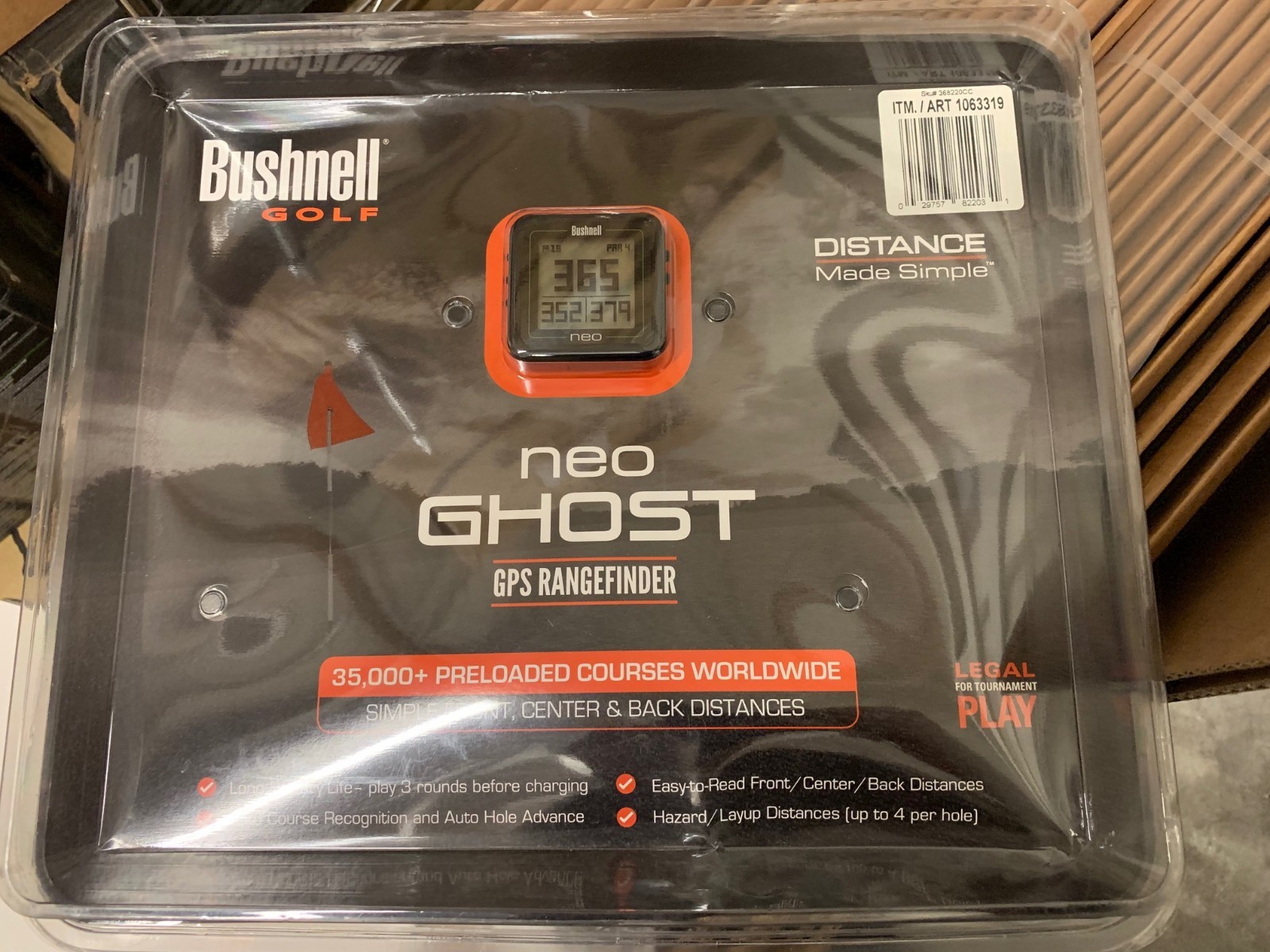 bushnell ghost golf gps