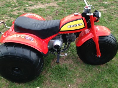 MINT SUPER RARE 1970-73 HONDA ATC US90, US 90 ORIGINAL OEM HONDA SURVIVOR ,