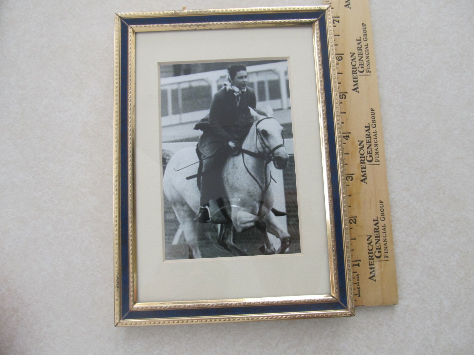 Queen Elizabeth II - Very Young - On Horseback - Vintage/Rare
