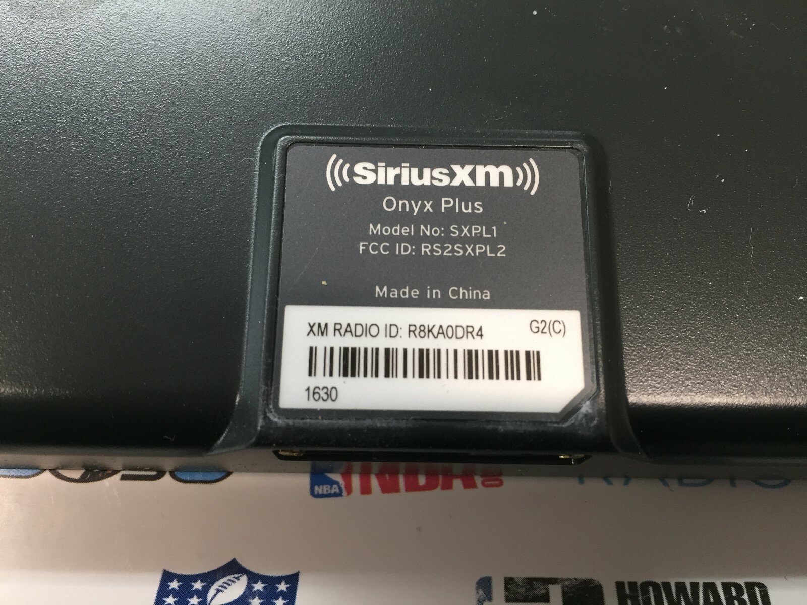 SiriusXm onyx plus radio parts