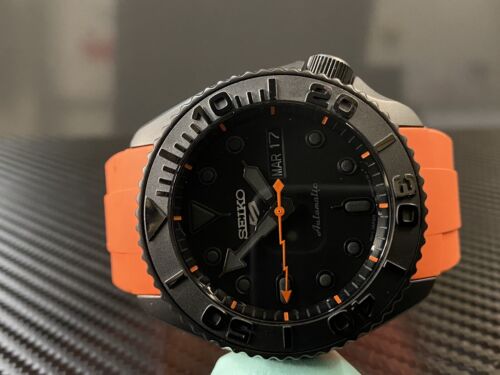 Pre-owned Seiko Srpd79 Custom Mod - Sapphire Glass Ceramic Insert - Choose Color