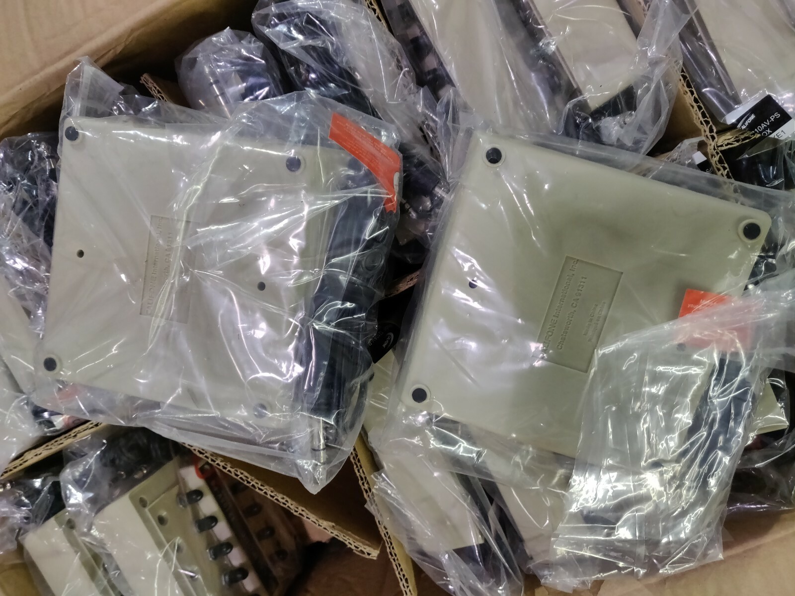 Lot of 40 New in Box Califone 1210AV-PS Stereo 10 Position Jack Box (K350692)