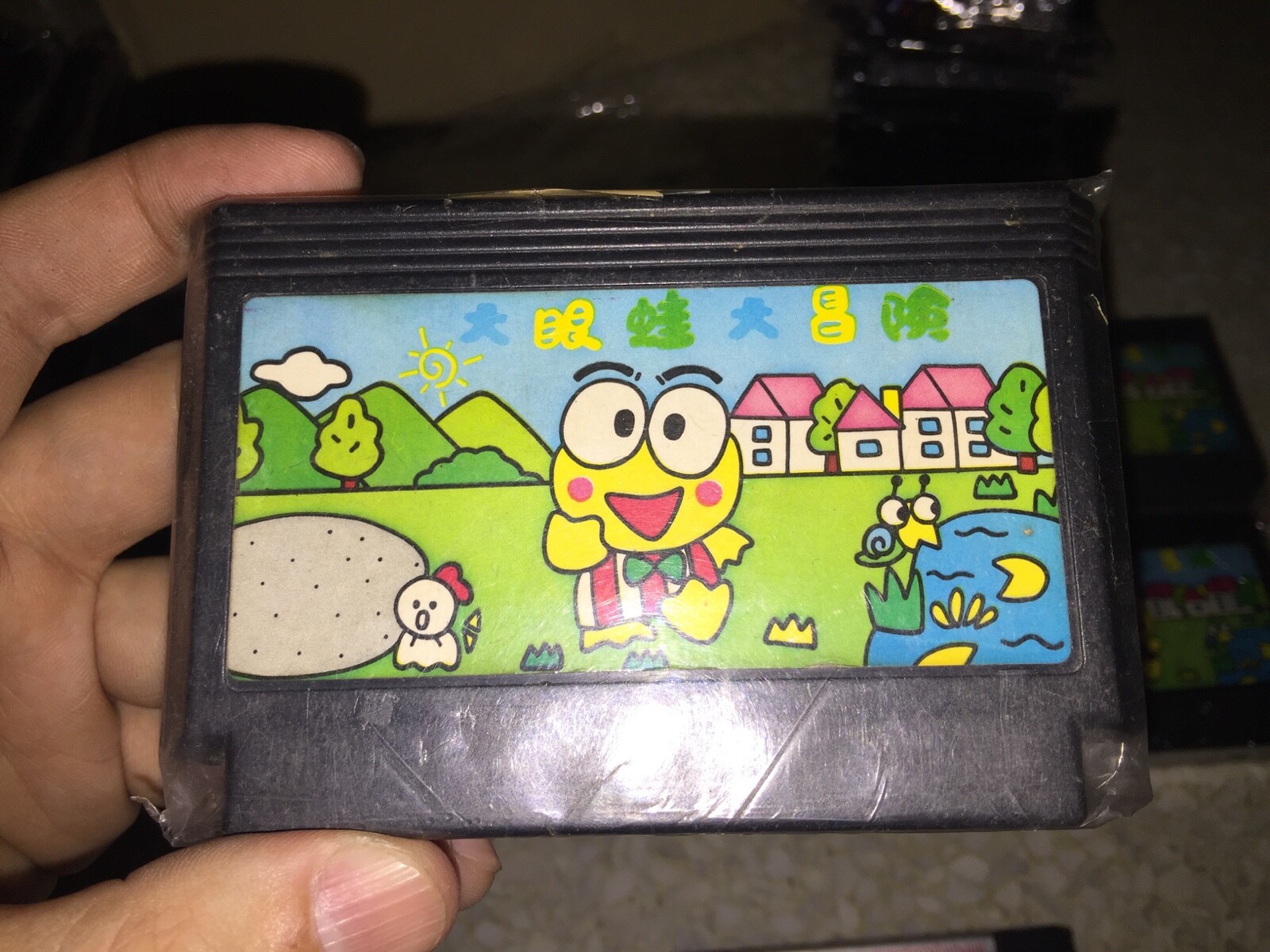 Famicom NES Game Kero Kero Keroppi no Daibouken 2: Donuts Ike ha
