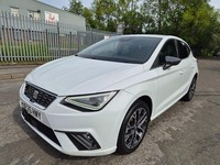2025 25 SEAT IBIZA 1.0 TSI 115 Xcellence 5dr White Damaged Salvage