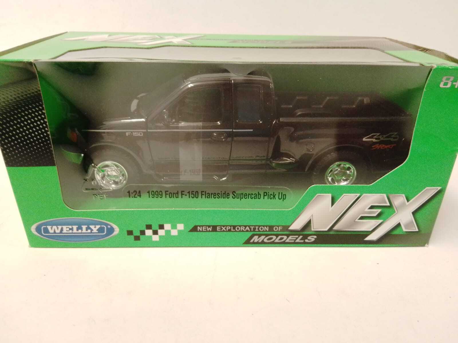 ミニカー Welly 1/24 Ford F-150 Flareside 1999 Welly Ford F-150 Flareside Supercab Pickup 1999 1/24 29396W