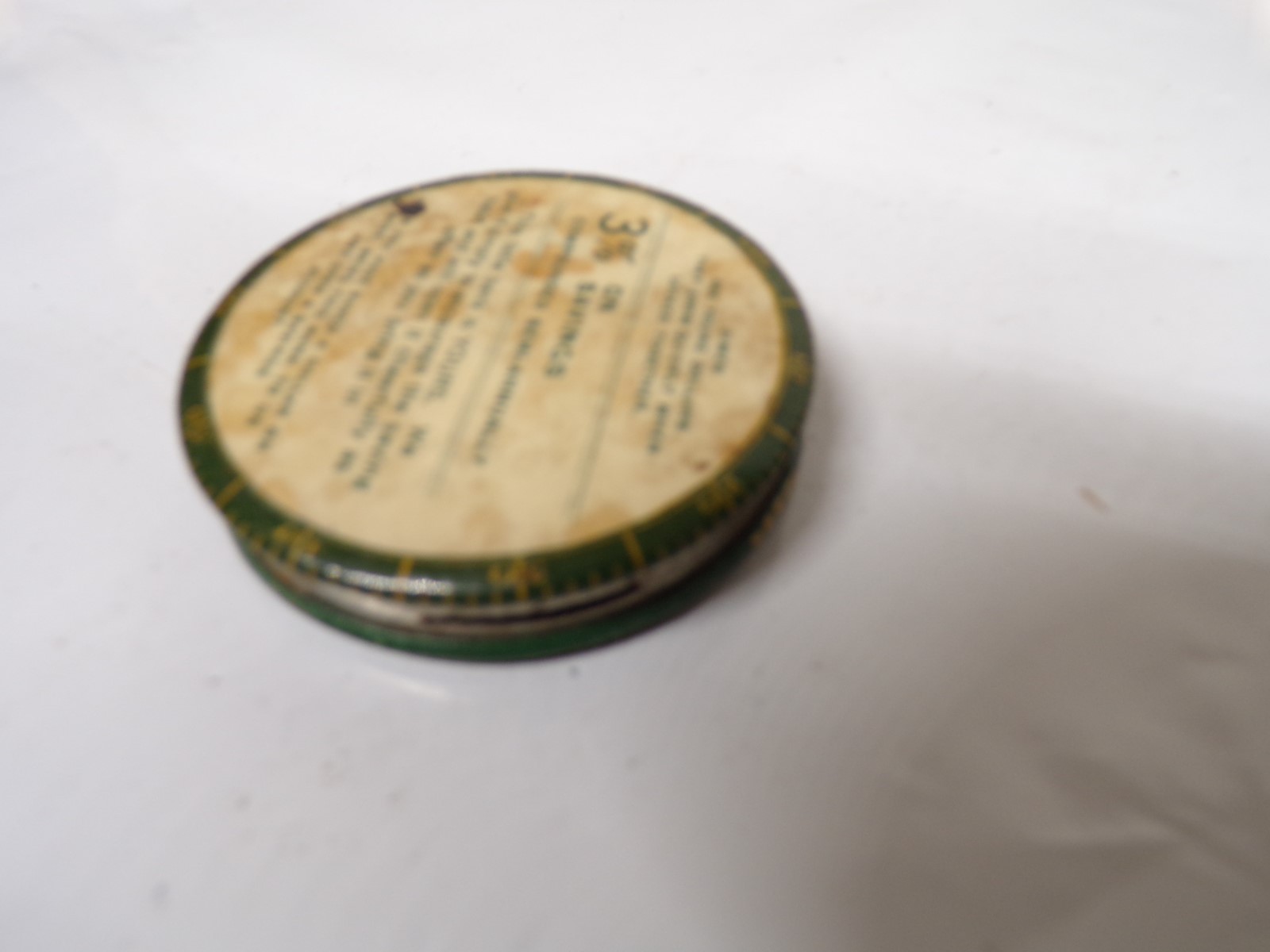 Old Metal Dime Bank Advertising Havana Illinois National Bank