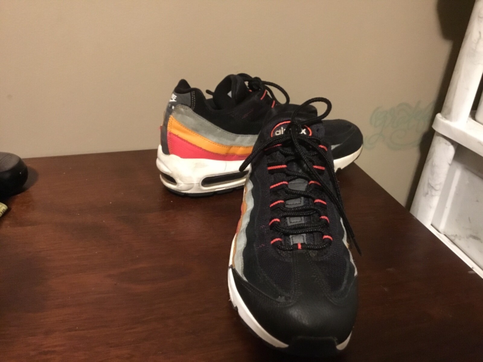 Nike Air Max 95 Essential Ocean Cube Black White Kumquat